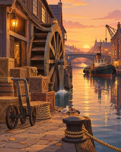 Waterwheel Wharf