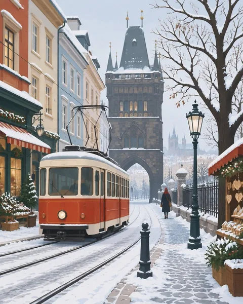 Winter Tram