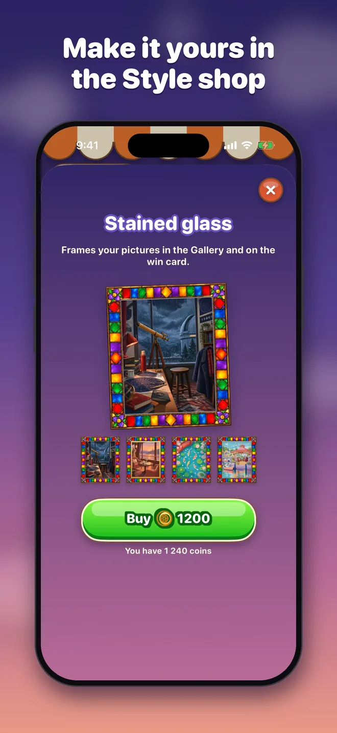 Make it yours in the Style shop